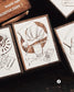 Somesortof.fern Collection of French Afternoon Stamps / 3 Designs