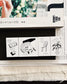 Somesortof.fern Collection of A Relaxing Afternoon Stamps / 4 Designs