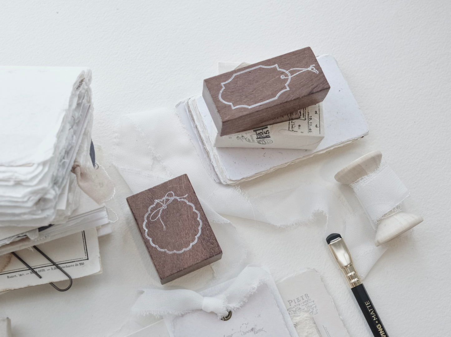 Jieyanow Atelier Not Your Usual Tags Rubber Stamps