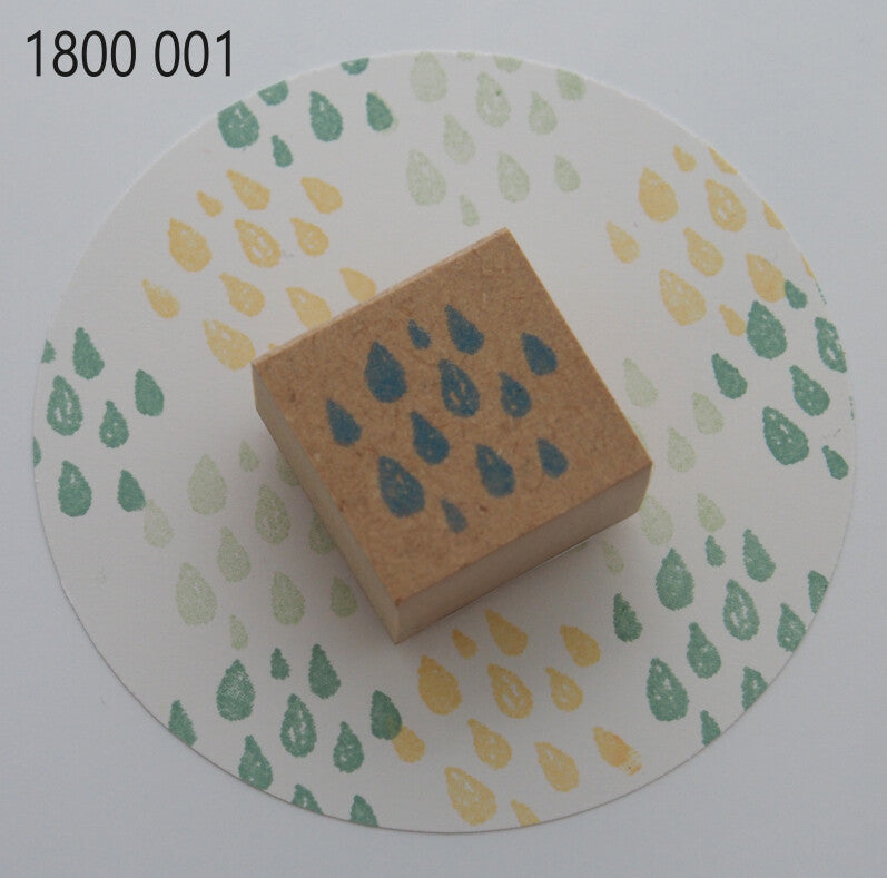 Kodomo No Kao Pattern Series Rubber Stamps / 5 designs