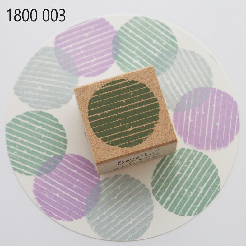 Kodomo No Kao Pattern Series Rubber Stamps / 5 designs