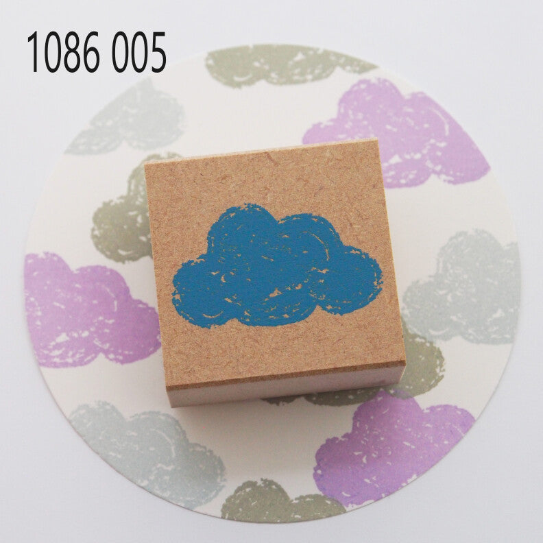 Kodomo No Kao Pattern Rubber Stamps / 6 Designs
