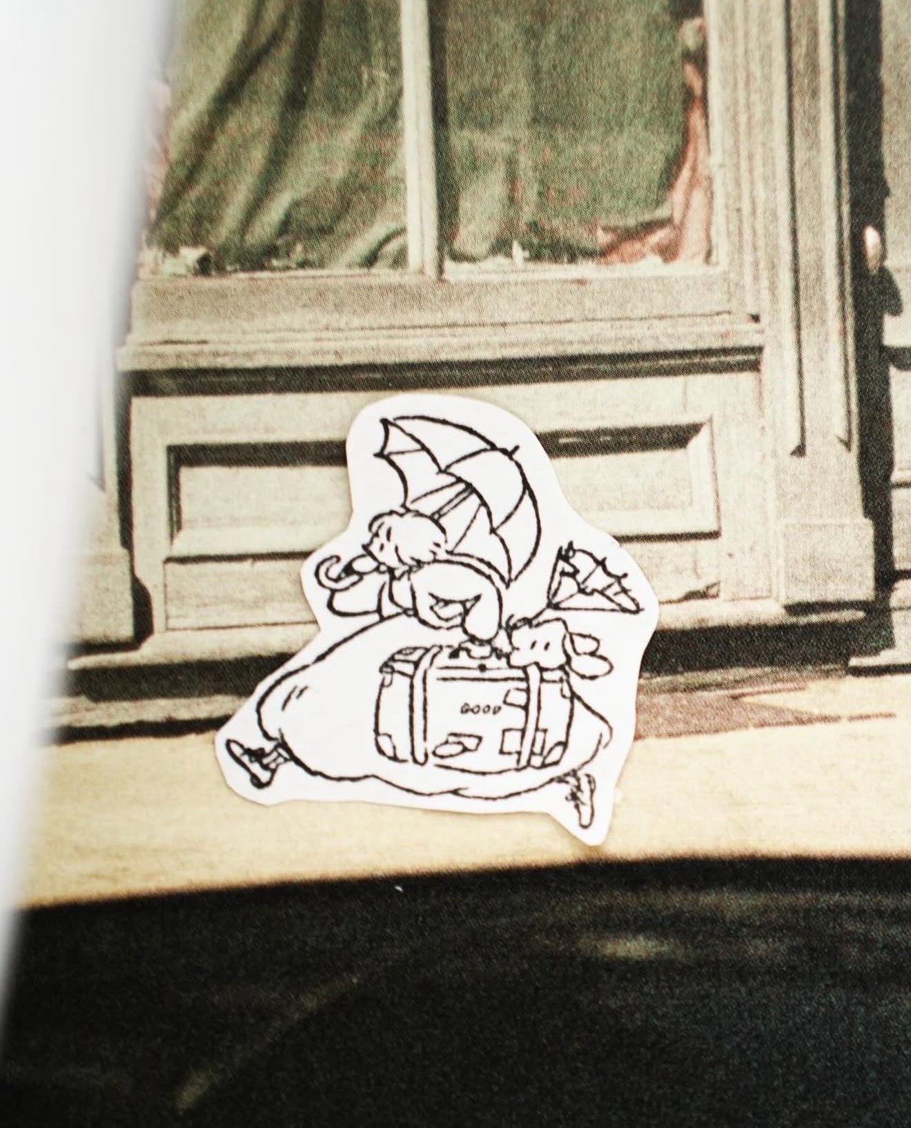 Yamadoro Among Stars 2-in-1 Rubber Stamp / 4 Designs