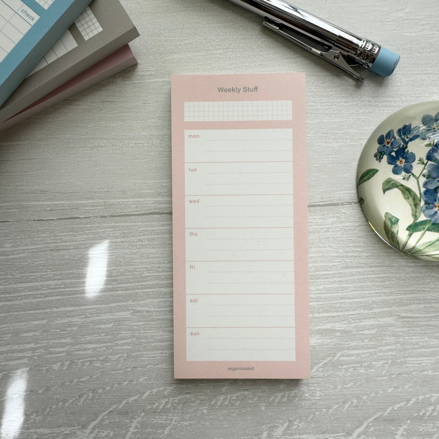 Organize a bit Life Record Memo / 4 Designs