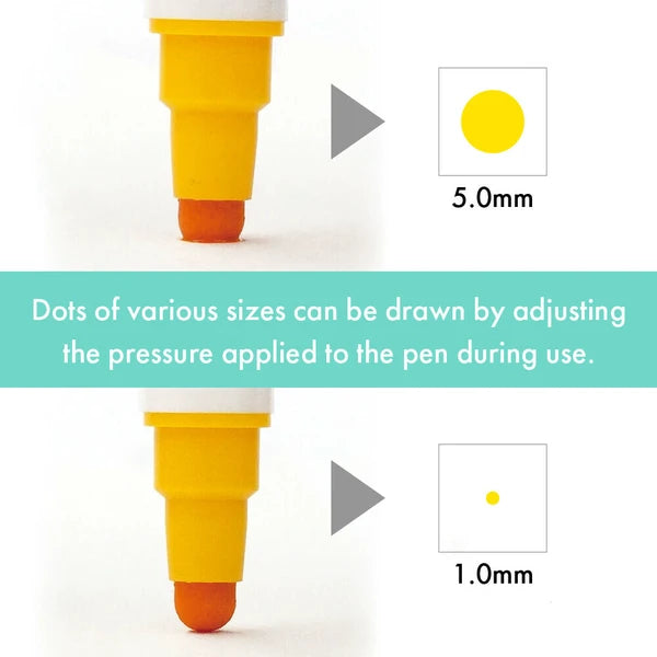 ZIG Clean Color Dot Single Tip Set / 3 Options