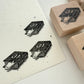 Yoko Kadokawa Peak a Boo Rubber Stamp