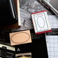 kurukynki Loop & Lantern Beads Frame Rubber Stamp