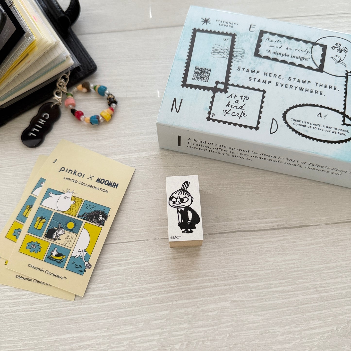A Kind of Café X Moomin Rubber Stamp / 3 Designs