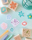 Kodomo No Kao Pattern Rubber Stamps / 6 Designs