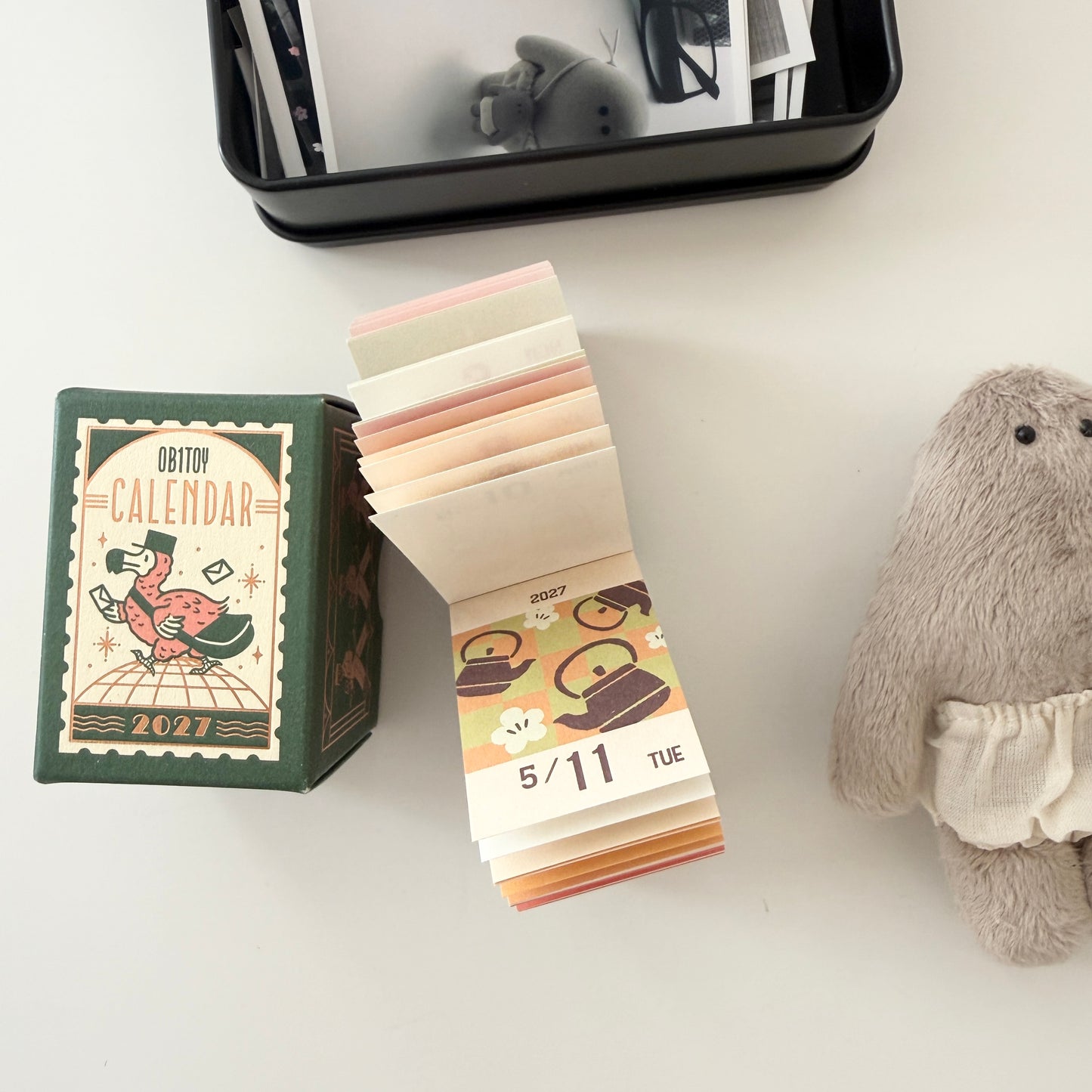 2027 OB1TOY Mini Daily Calendar