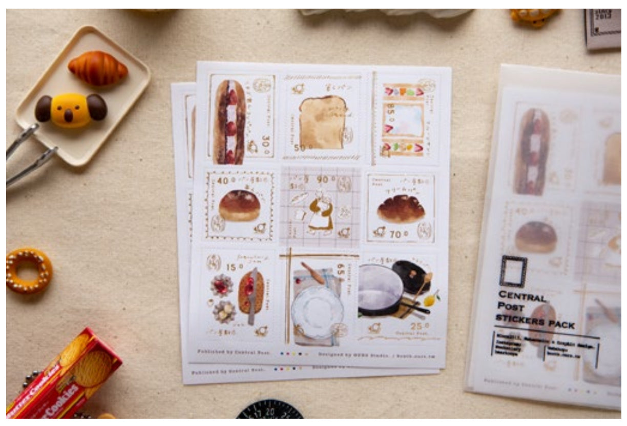 [ PRE-ORDER ] OURS Sweet Hours Stamp Sticker Set