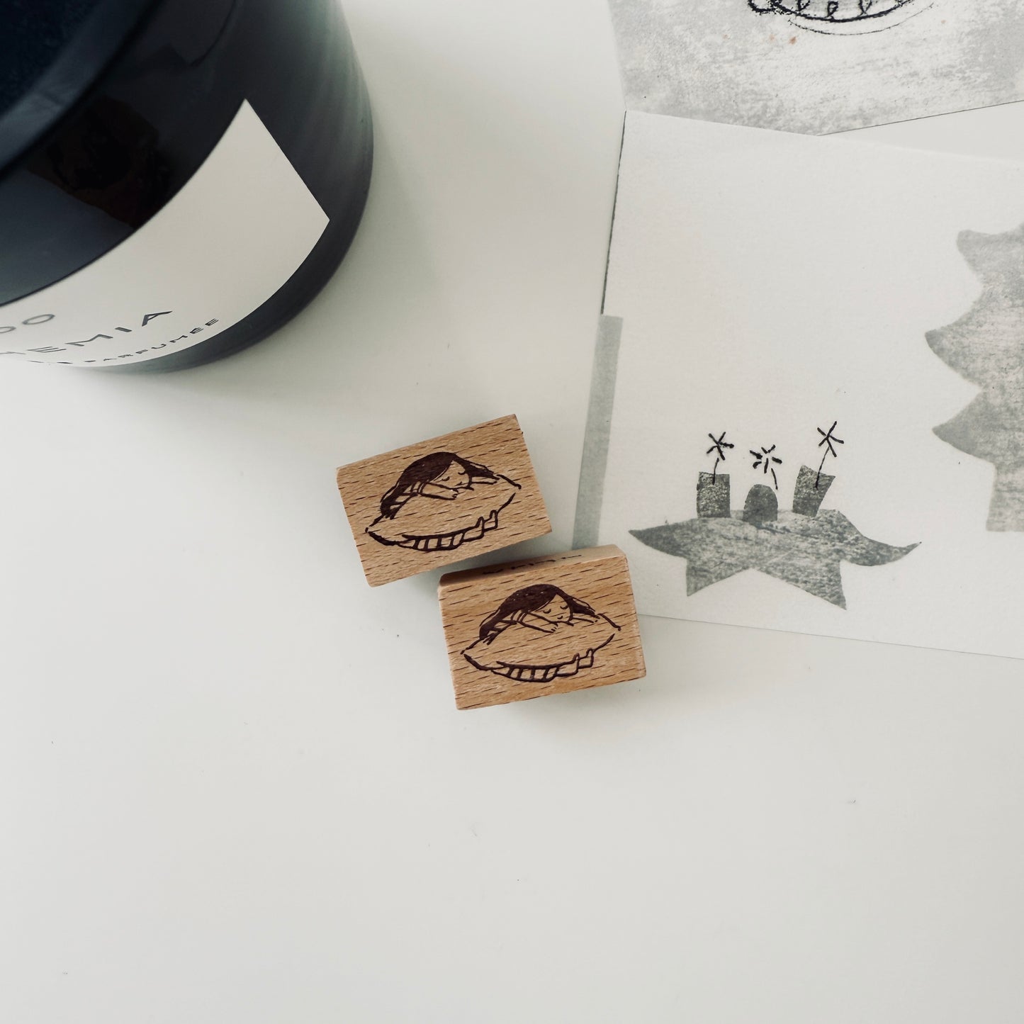 Msbulat Rubber Stamp [ Rest is best ]