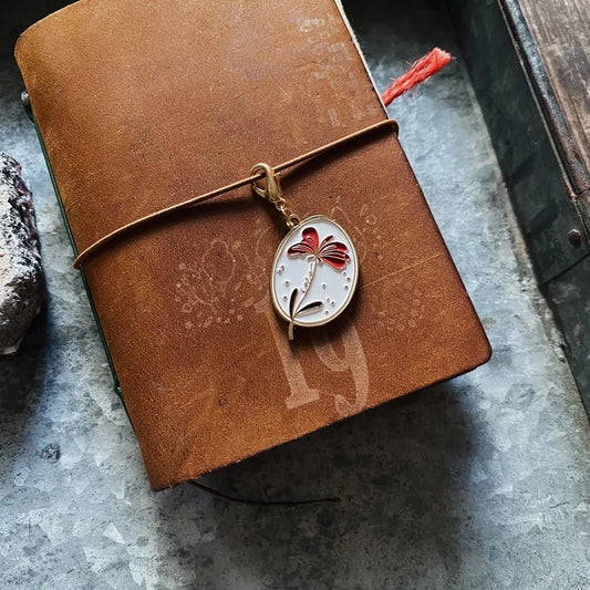 Mr. Eggplants Sugar Flower Journal Charm