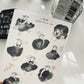 Dodolulu Little Black Dress Washi Sticker Sheet