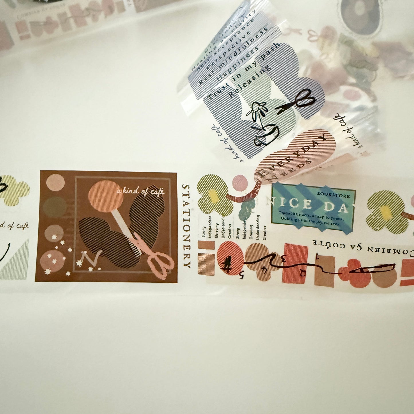 A kind of café NEW Happy Elements PET Tape | Revisit ver.