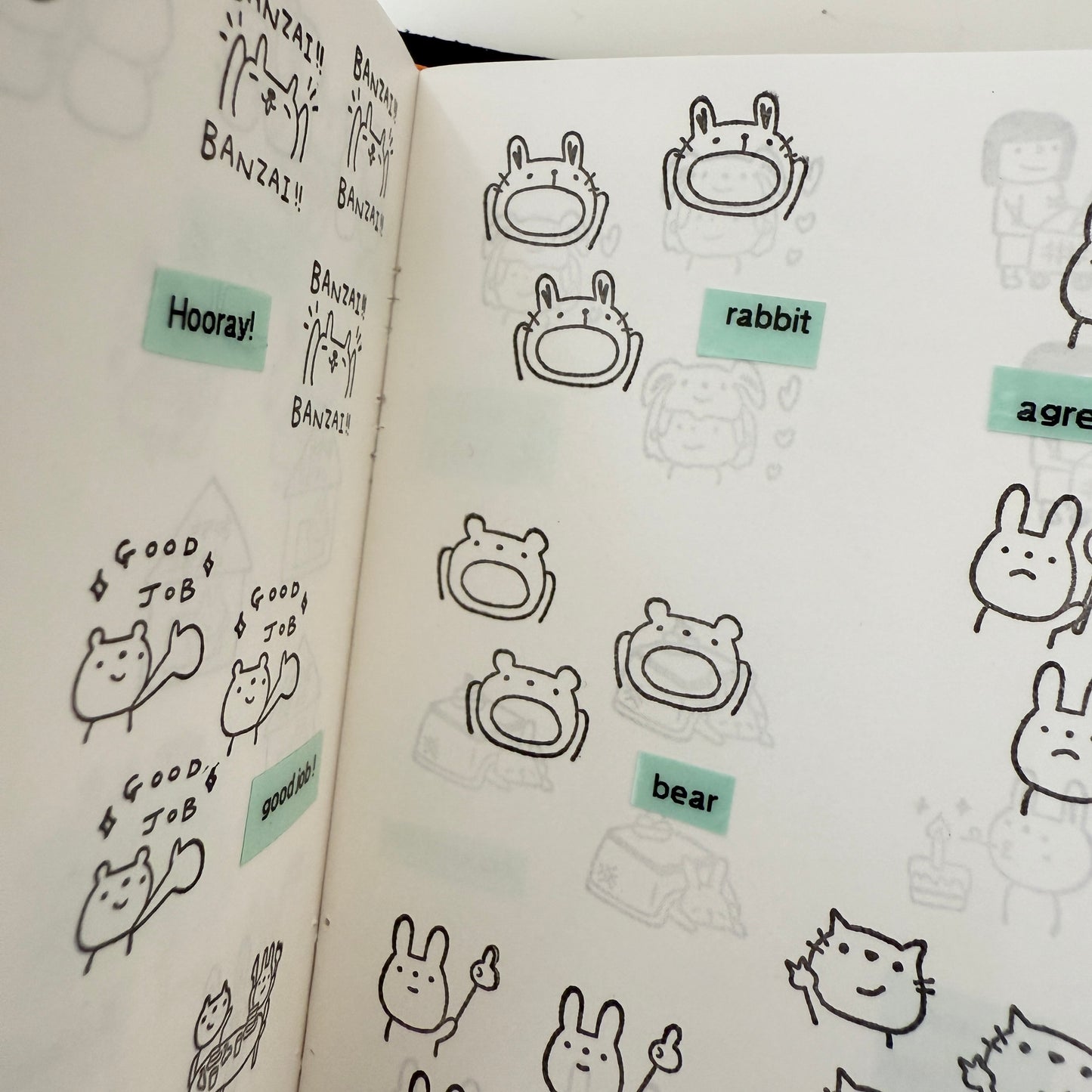 Toranousagi3 Rubber Stamp Collection / Group 4