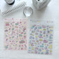 Cozyca Nishiwaki Tadashi Large Sticker Sheet / 2 Designs