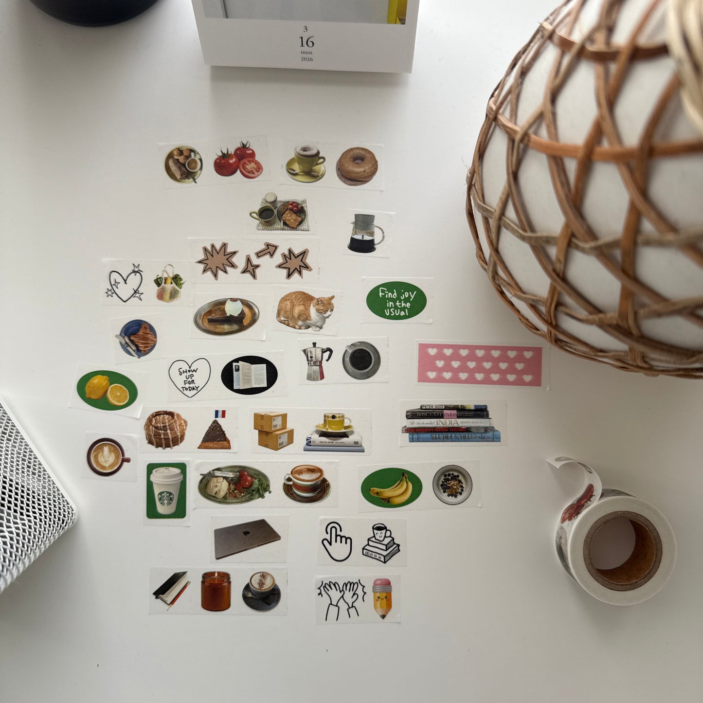 Kmmile Daily Objects Masking Tape