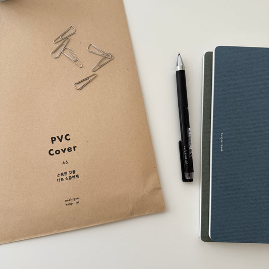 Analogue Keeper PVC Cover // Fits 2026 Dated Weekly Diary & A6 Logue Book