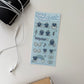 Jeongo Innerside Baby Angel Bear Epoxy Sticker Sheet