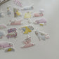Dodolulu Lazy Day Comforts Die-cut Matchbox Stickers