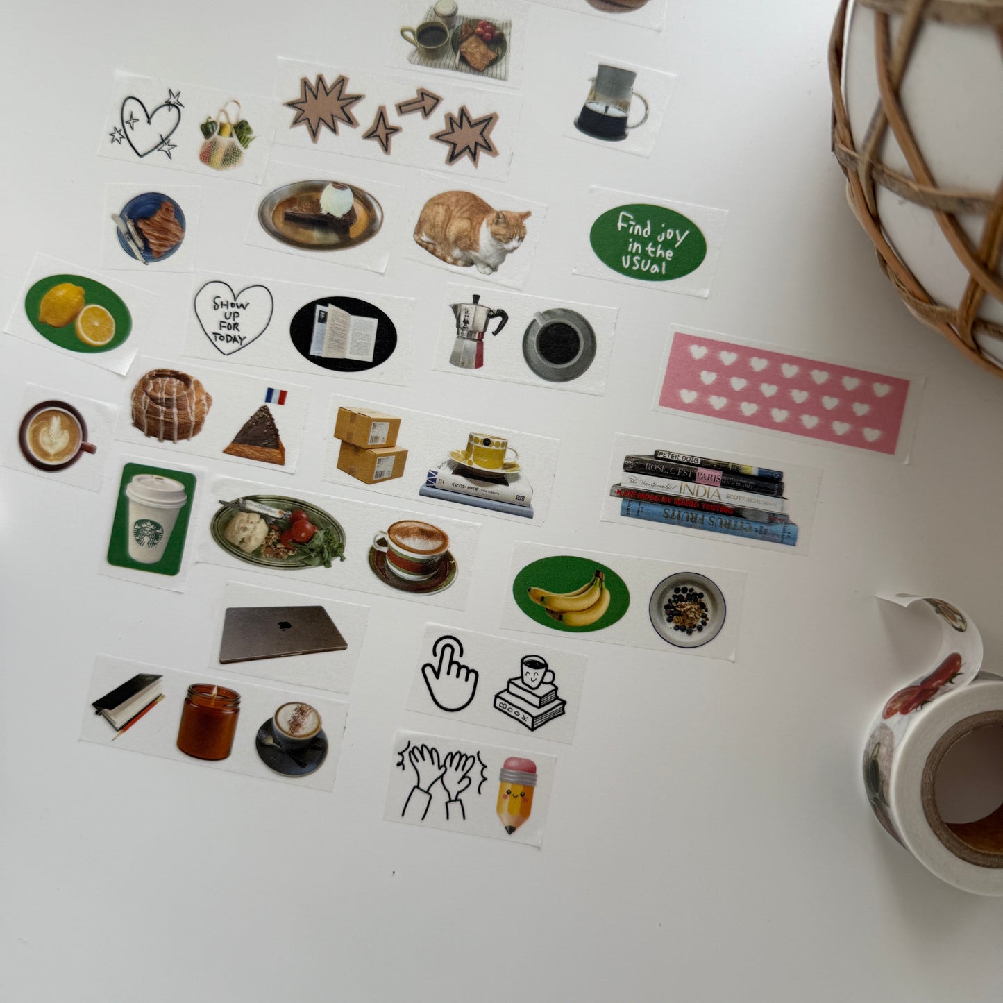 Kmmile Daily Objects Masking Tape