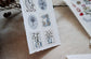 Misshoegg Light Blue Stamp Transfer Sticker Set