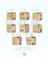 Kurukynki 2025 Summer SO RANDOM Rubber Stamp Set / 9 Options