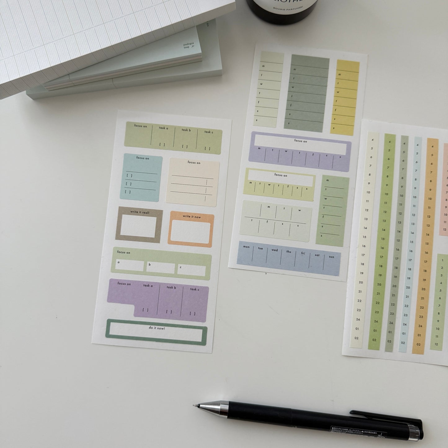 Analogue Keeper 2025 NEW Beginning Sticker Set / 4 Designs