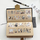 Misshoegg Decorative Window Trip PET Sticker Roll