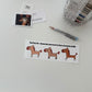 Scooty Studio The Pony Trio Large Long Sticker
