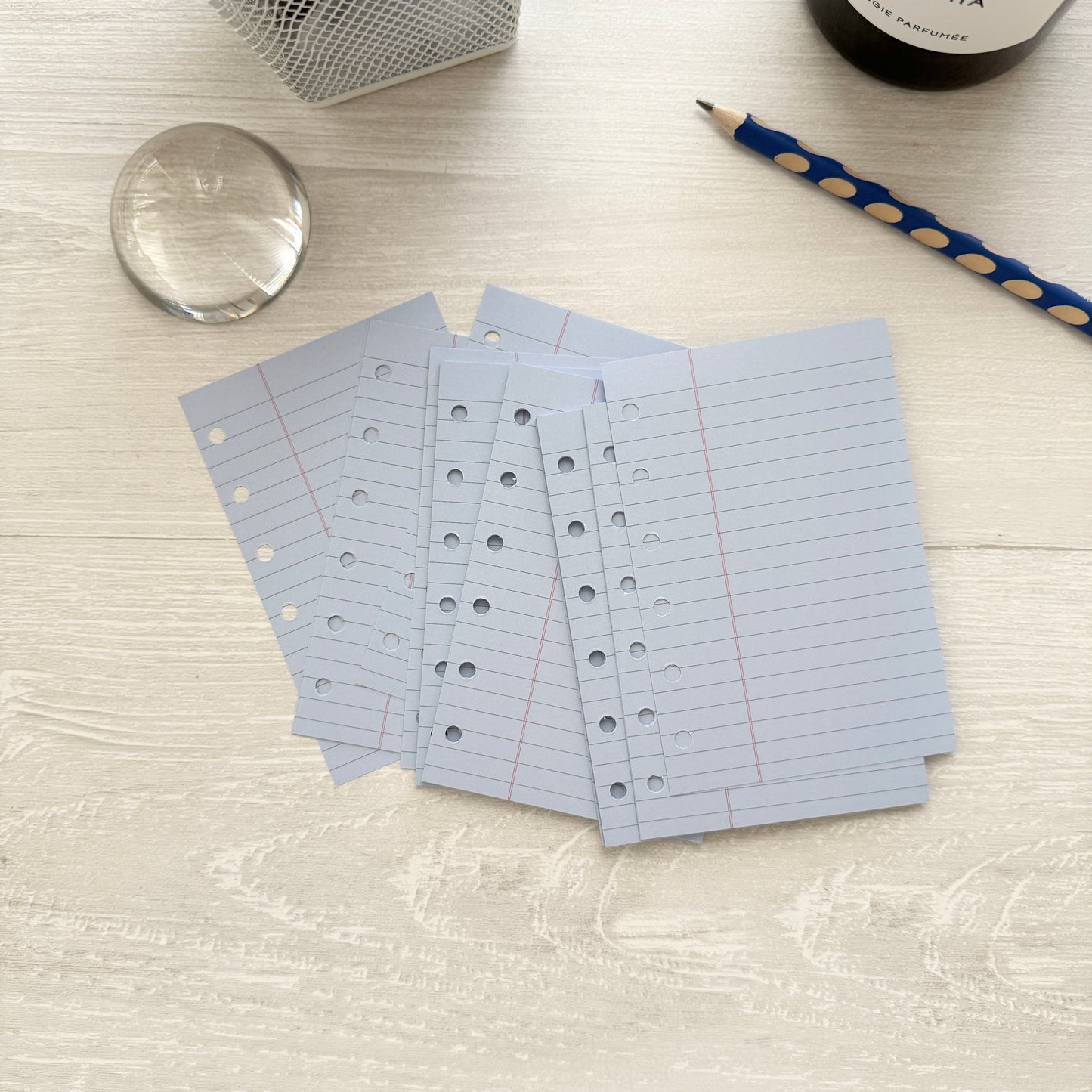 Jeongo Innerside A7 Pocket Ring Journal Refill / 4 Designs