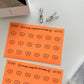 Scooty Studio Neon Orange Little Charlie Sticker