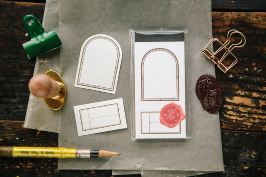 OURS Window Letterpress Label Book