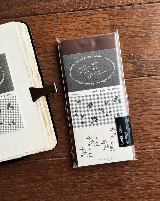 Somesortof.fern 2025 Autumn (NEW) Memo Pad / Cosmos Field