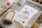 OURS Window Embroidery Hoop Rubber Stamp