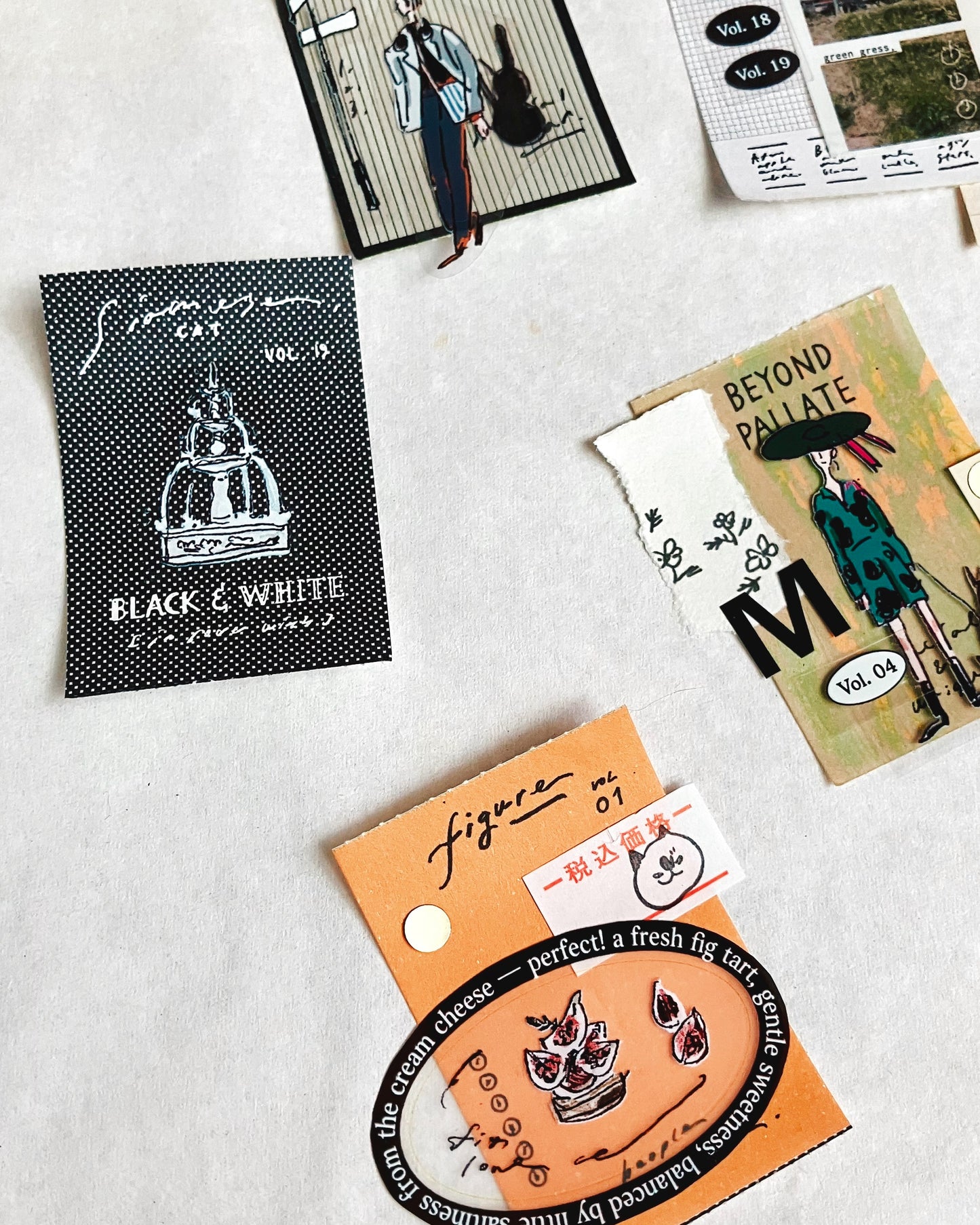 Somesortof.fern Magazine Cover Sticky Memo Roll