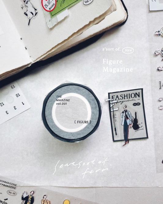 Somesortof.fern Figure Magazine PET Tape