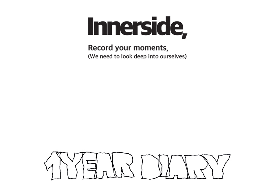 Jeongo Innerside 2024 NEW Undated Diary // 8 Section Weekly
