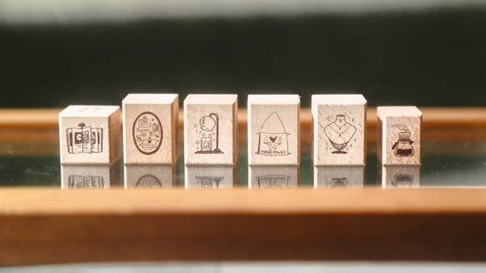 Modaizhi Market Diary Gacha Rubber Stamp (blind pick)