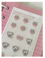 Jeongo Innerside Strawberry Milk Sticker Sheet
