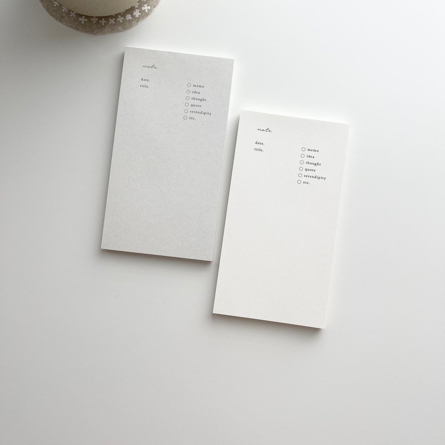 Day and Moment Memo Pad | Note