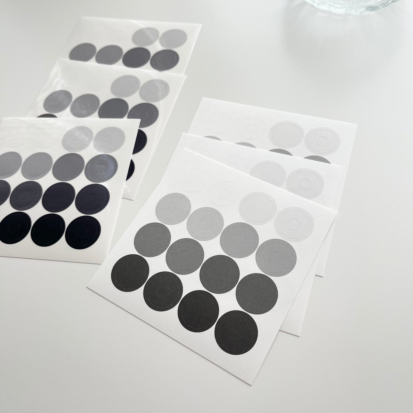 Day and Moment Mood Palette Sticker Set | Mono