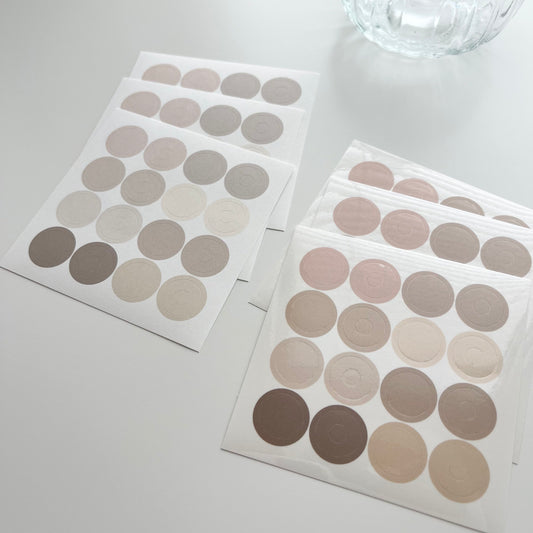 Day and Moment Mood Palette Sticker Set | Beige