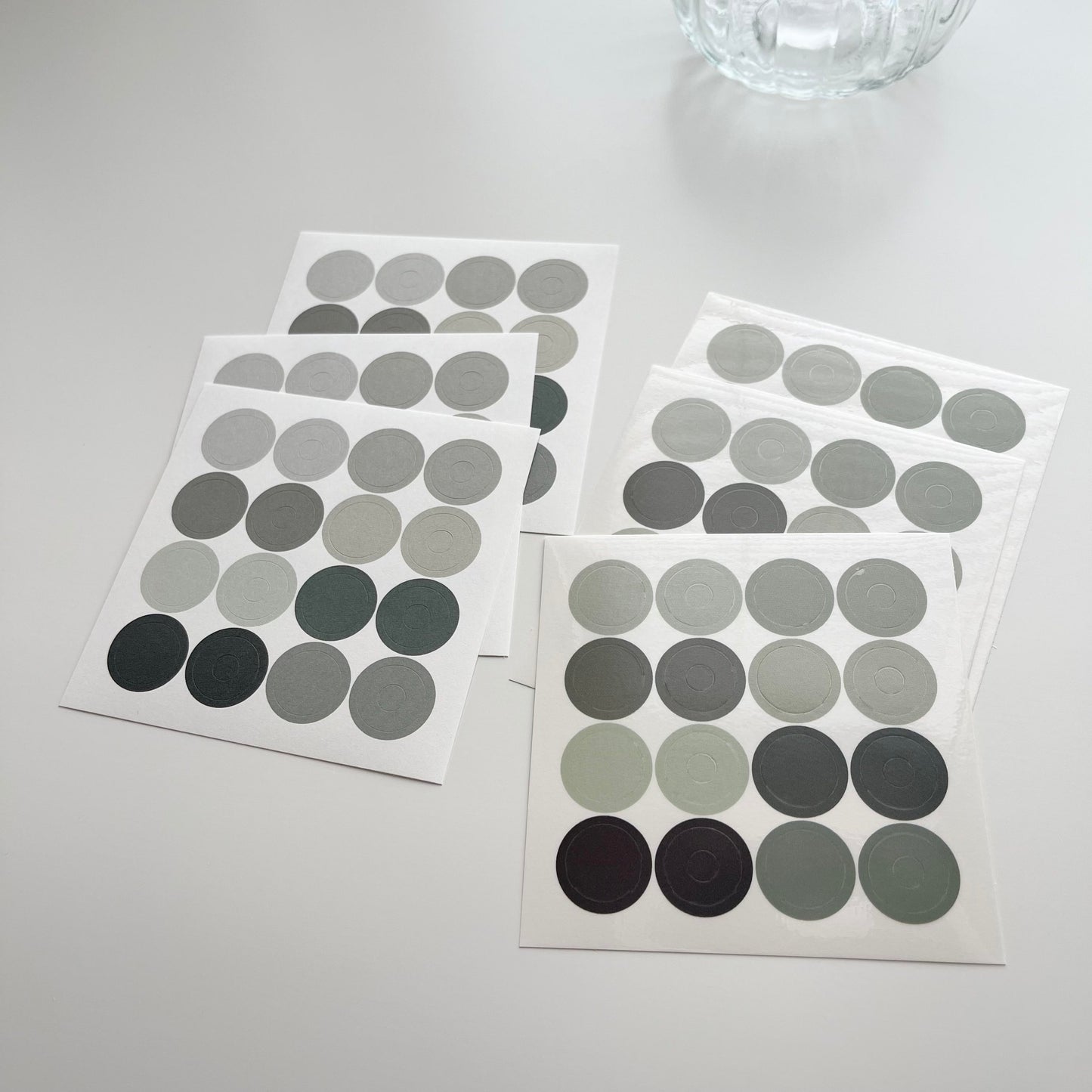 Day and Moment Mood Palette Sticker Set | Green