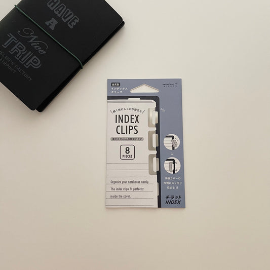 Midori Index Clip | Silver