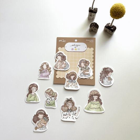 Sho Littlehappiness Whisper of Flower Sticker Pack