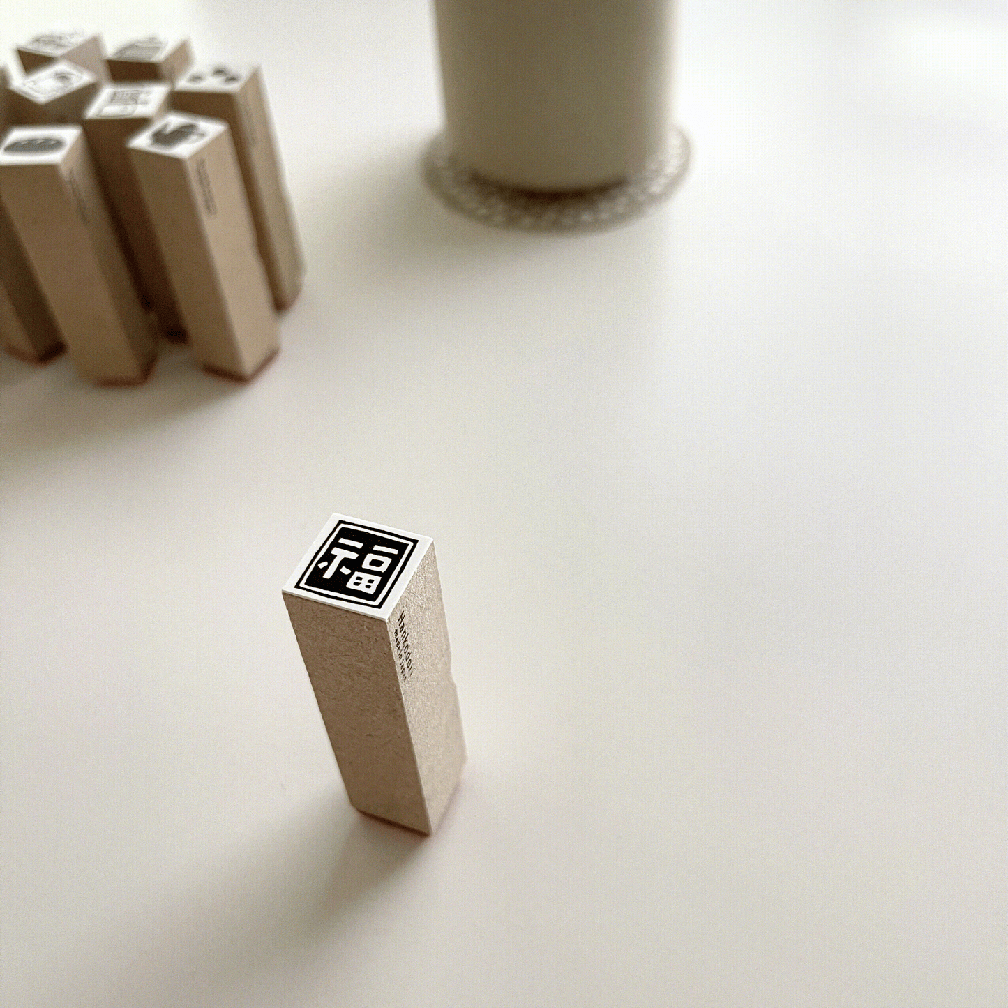 Hankodori Mini Items Rubber Stamps