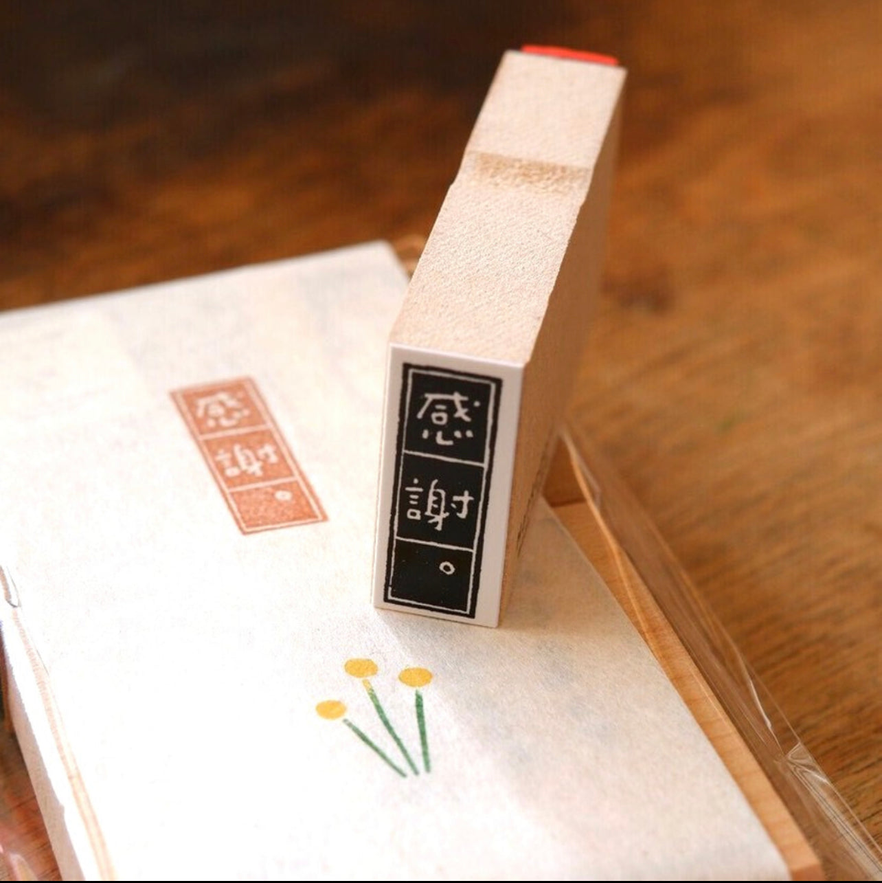 Hankodori Appreciate ( in Chinese characters) Rubber Stamp