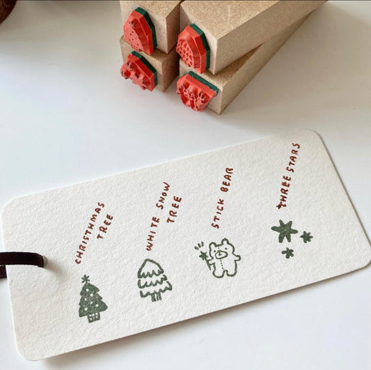 Hankodori Mini Christmas Stamps 2025